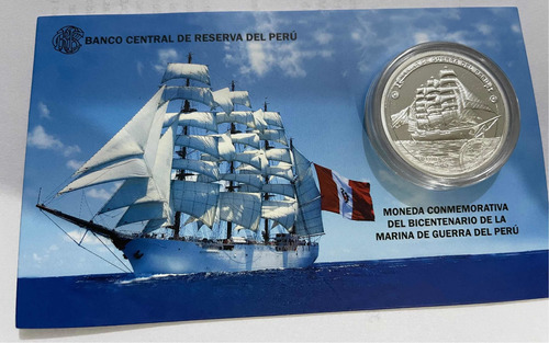 Moneda De Plata Marina De Guerra