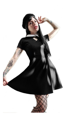 Vestido Merlina  Gotico Te700 Goth