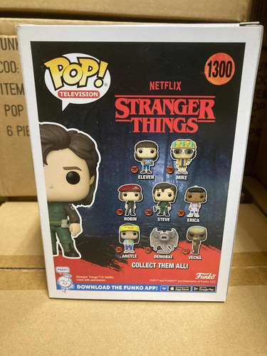 Hunter Steve 1300 Stranger Things S4 Netflix Mike Funko Pop