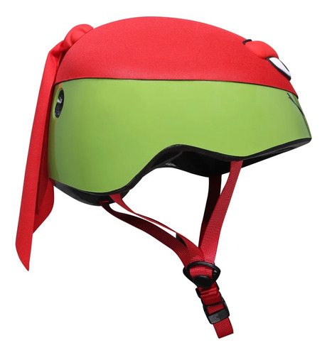 Casco Bicicleta Para Niños Tortugas Ninja Raphael