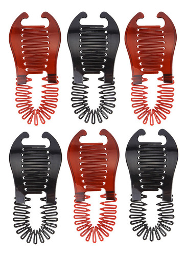 Wh Broches Para Mujer Con Forma Cola Caballo Con Clip Ver