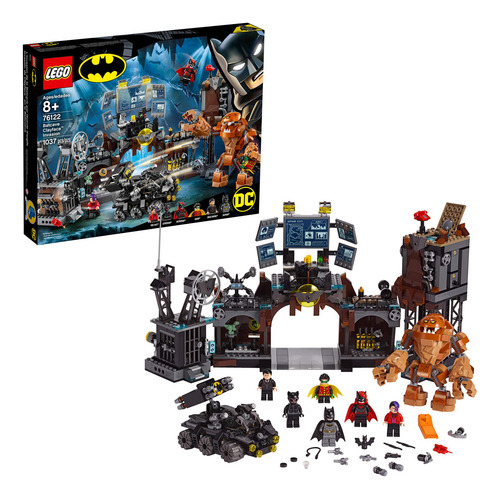 Kit De Construcción Lego Dc Batman Batcave Clayface Invasion