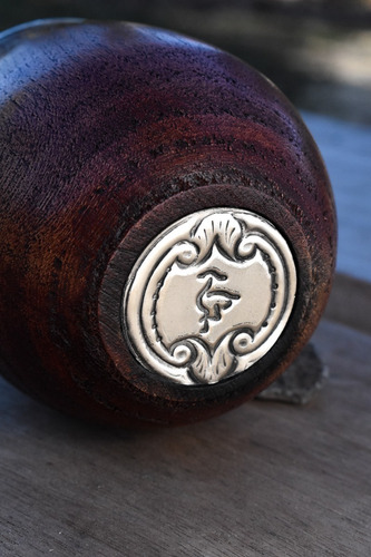 Imagen 2 de 5 de Mate De Madera Gallito Con Virola Colonial