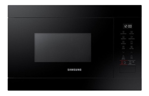 Microondas Grill Samsung Mg22m8054a Empotrable Negro 22l 