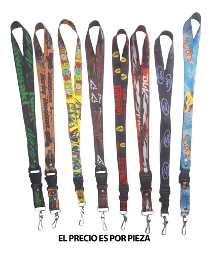 Lanyard Porta Credencial Gafete Joker Batman Dragon Ball