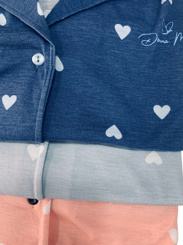 Camisola De Algodón Corazón Para Mujer - Piukalma