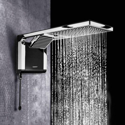 Imagem 3 de 6 de Chuveiro Lorenzetti Acqua Duo Ultra Preto E Cromo 7800w 220v