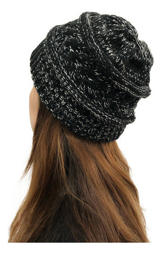 * Mujer Sombreros Invierno Gorro De Punto Elástico Cálido