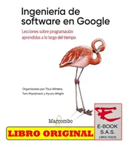 Comprar Ingeniería De Software En Google Lecciones Sobre Programació