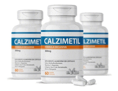 Calzimetil Suplemento Alimentar Sabor Sem sabor