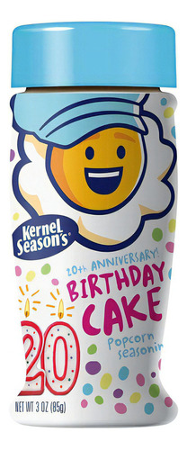 Kernel Season's Sazonador Palomitas Birthday Cake Pastel Imp