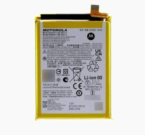 Flex Carga Bateria Motorola Moto G41 Xt2167 Nc50 Envio Já