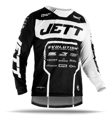 Imagem 1 de 2 de Camisa Motocross Jett Evolution 2 Trilha Enduro