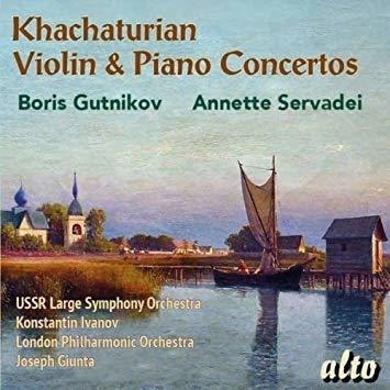Khachaturian Violin & Piano Concertos Usa Import Cd