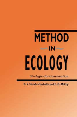 Libro Method In Ecology - Kristin S. Shrader-frechette