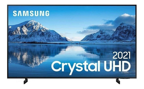 Imagem 1 de 4 de Smart TV Samsung UN55AU8000GXZD LED 4K 55" 100V/240V