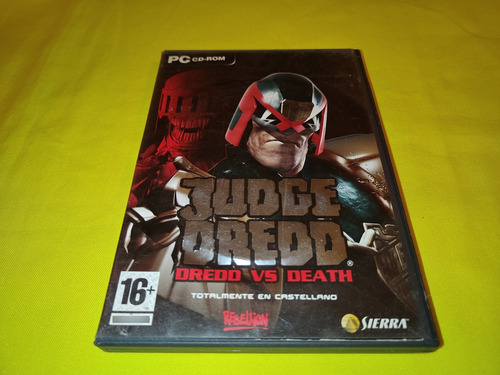 Judge Dredd Pcel Juez Silvestre Stallone Para Pc Funcionando (Usado)