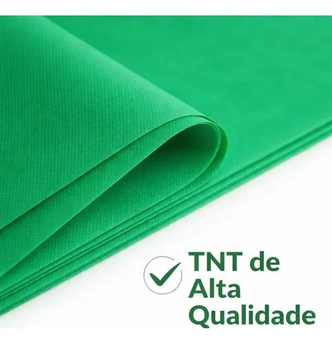 Tnt 40g Tecido Não Tecido Toalha Mesa 1,40x5 Metros Liso Kit