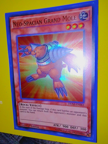 Yugioh! Neo-spacian Grand Mole Ultra Rare Dusa-en061 1st