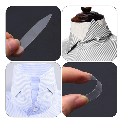 300 Piezas De Tirantes Ajustables Para Cuello De Camisa Para