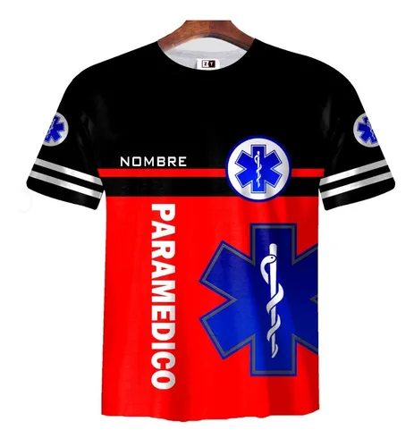 comprar Remera Zt-0662b - Emergencias Medicas 2 (paramedicos) (ryn)