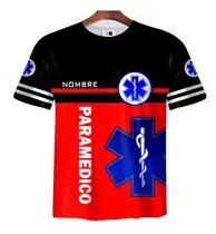 Comprar Remera Zt-0662b - Emergencias Medicas 2 (paramedicos) (ryn)