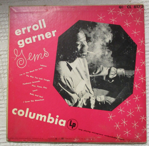 Erroll Garner Gems (columbia Cl 6173) Usa