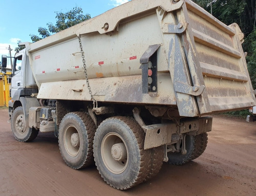 Imagem 13 de 15 de Mercedes-benz Axor 4144 6x4 Ano 2020 Traçado Caçamba