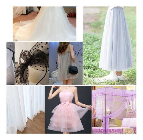 1 Cómoda Tela De Tul Uso Para Fabricación De Mosquiteros Y