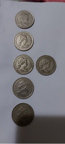 Vendo 6 Moedas De 400 Réis, 1918, 1919, 1927, 1929 E 1932.