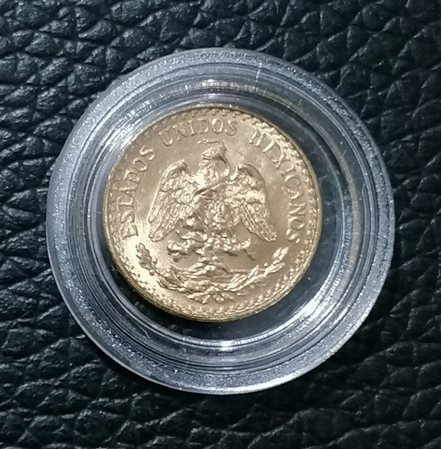 Moneda De 2 Pesos Oro, Excelente Inversión