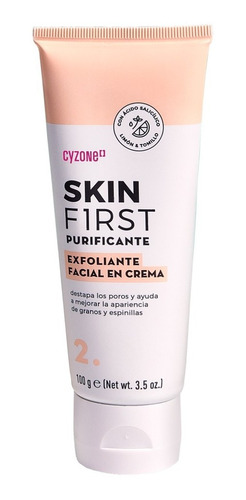 Imagen 1 de 7 de Exfoliante Facial En Crema Skin First - Cyzone