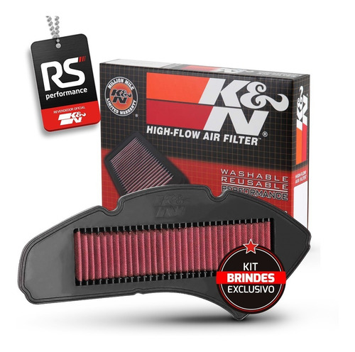 Filtro De Ar Esportivo Inbox K&n Yamaha Gpd Nmax 125/155