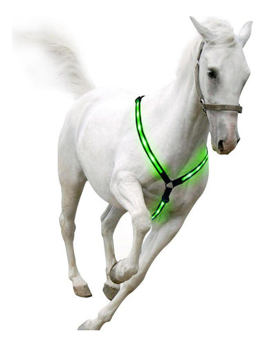 Cuello De La Armadura Del Caballo Led, Brida De Caballo De
