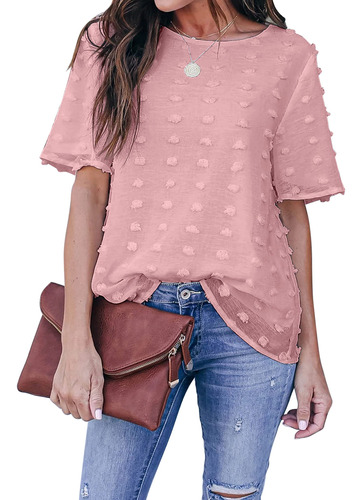 Mola De Floración Mujeres Chiffon Blouse V B09q67glb9_020424