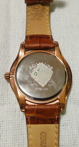 Relógio Orient Quartz Rose Pulseira Couro Original 30m Veja