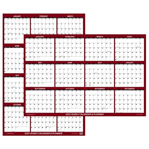 Calendario De Pared Swiftglimpse 2023 De 18  X 24 , Bor...