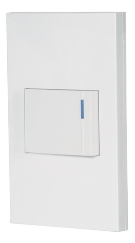 Imagen 1 de 4 de Placa 1 Interruptor Sencillo Linea Española Volteck 45592