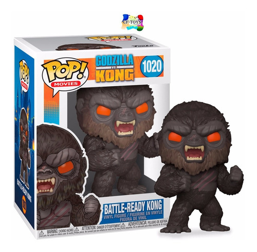 Godzila Kong King Kong Gorila Funko Pop Pelicula Godzilla Cf