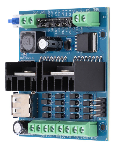 Módulo De Conductor De Automóvil L298n De 4 Canales Smart Au