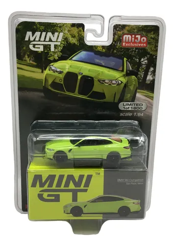 ミニカー MINI GT BMW M4 Competition San Paulo 468 Mini GT 1:64 BMW M4 Competition (G82) San Paulo Yellow #468