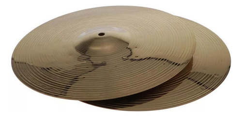 Kit De Batería De Aleación De 2 Piezas Hi Hat Cymbals 14 P