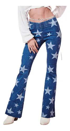Calça boca on sale desfiada
