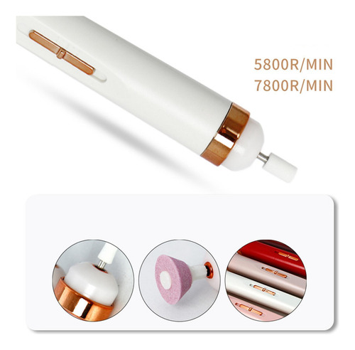 De Uñas Eléctrica De Uñas Electrónica Con 2 Velocidades Reco