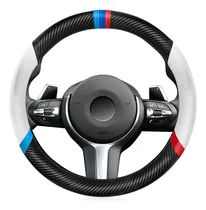 Comprar Funda Para Volante De Fibra De Carbono, Antideslizante Y Abs