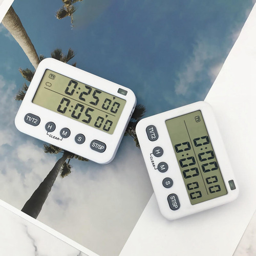 Temporizador Digital Con Cronómetro Magnético Electrónico