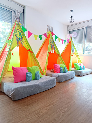 Alquiler Carpa Tipi Pijamada Pijama Party Dormilona Teepee