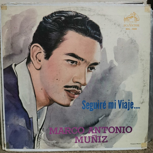 Disco Lp Marco Antonio Muñiz-seguire Mi Viaje,ml