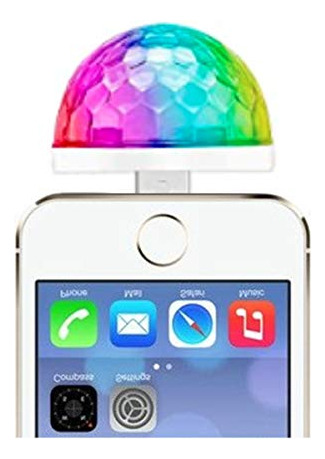 Luz Discoteca Usb Mini, Led Multicolor Para Coche Y Fiesta