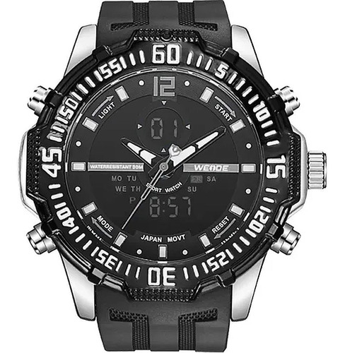 Relógio Masculino Skmei Esportivo Prata Original Garantia